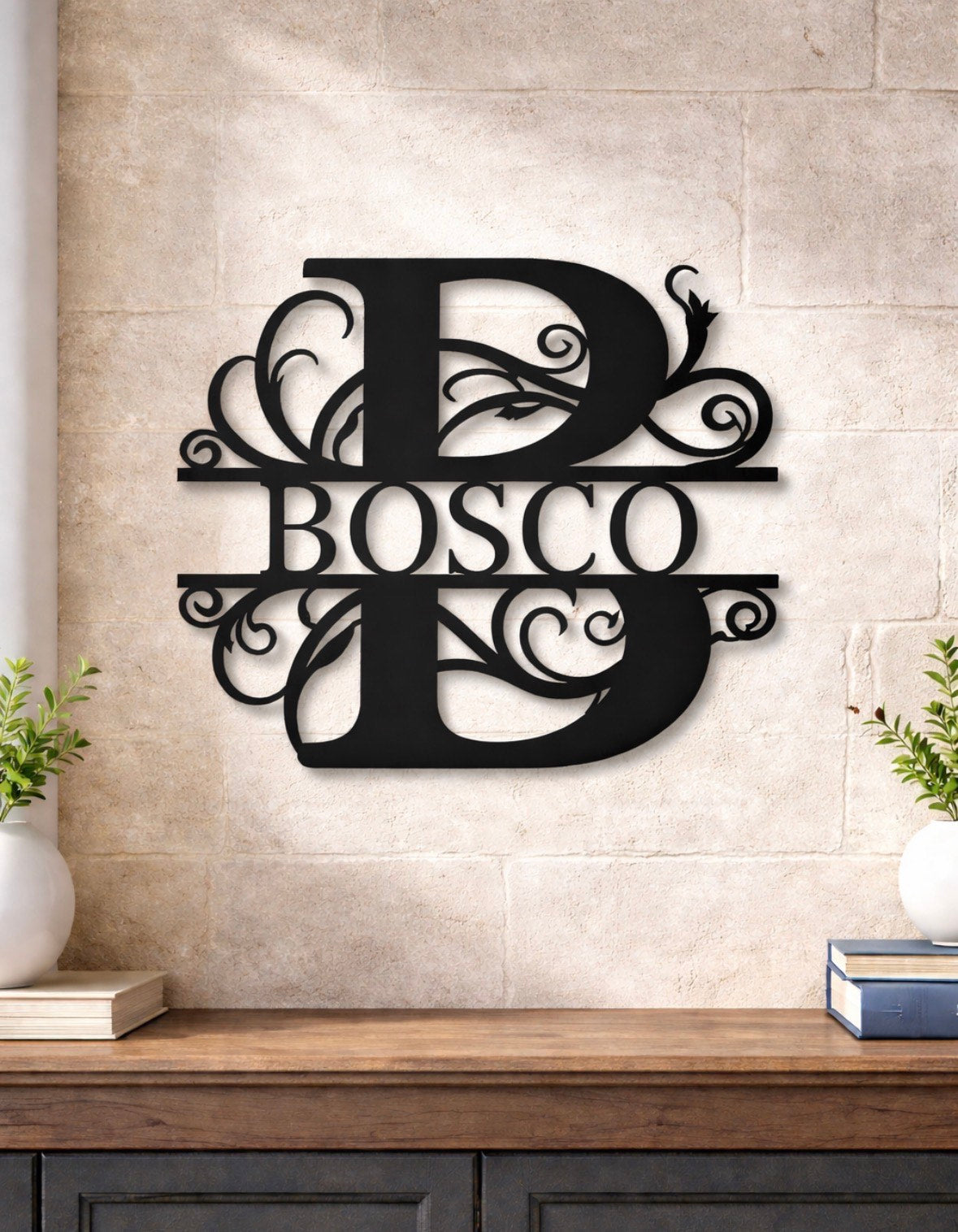 Custom Metal Name Sign