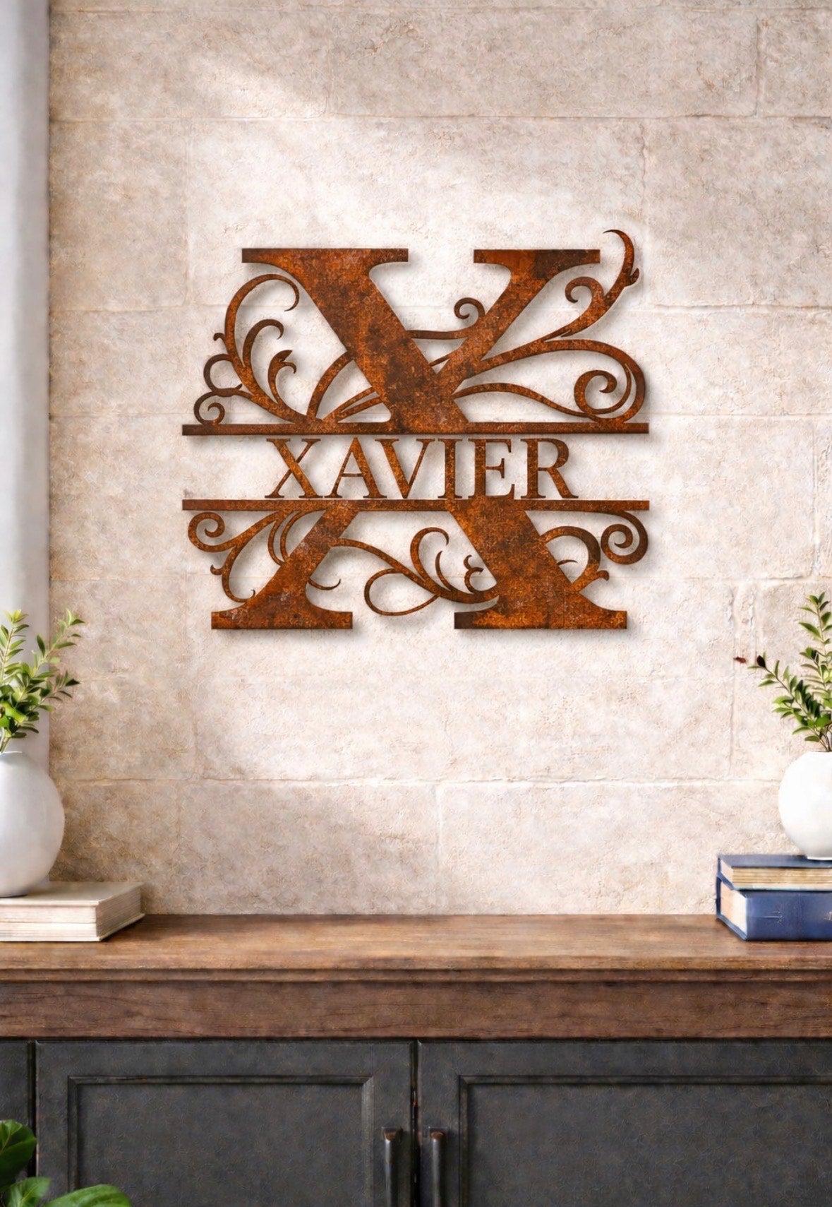 Custom Metal Name Sign