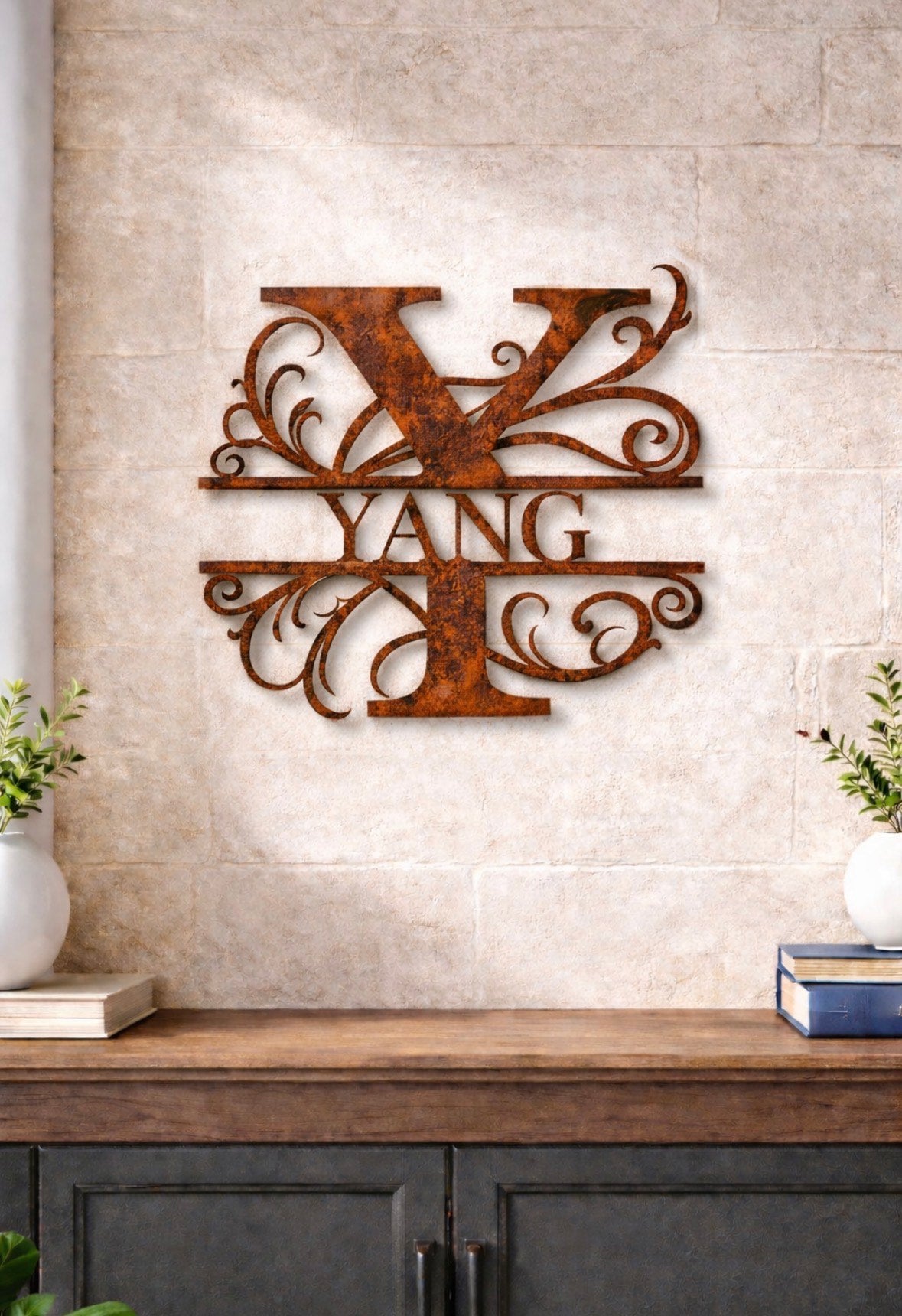 Custom Metal Name Sign