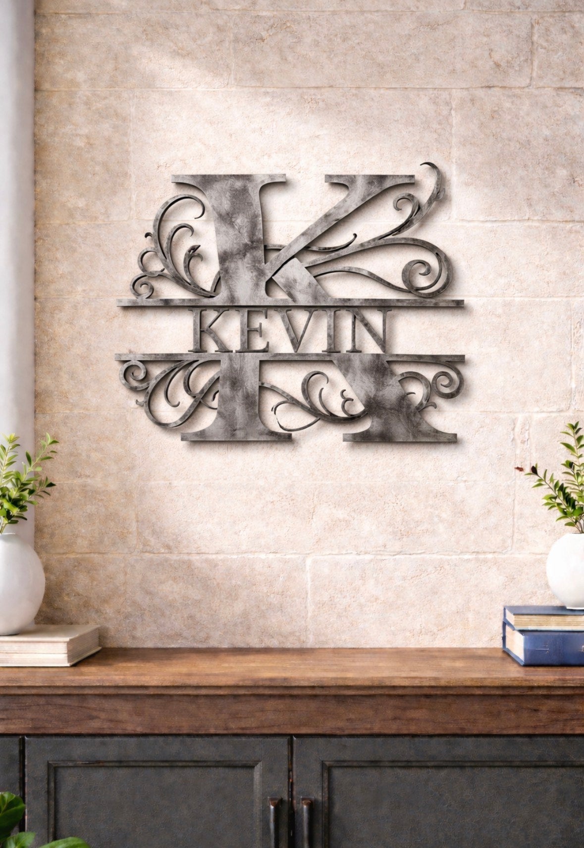 Custom Metal Name Sign
