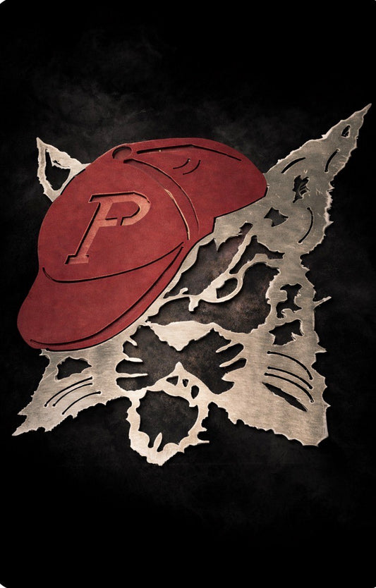 Custom Metal School Logo Sign