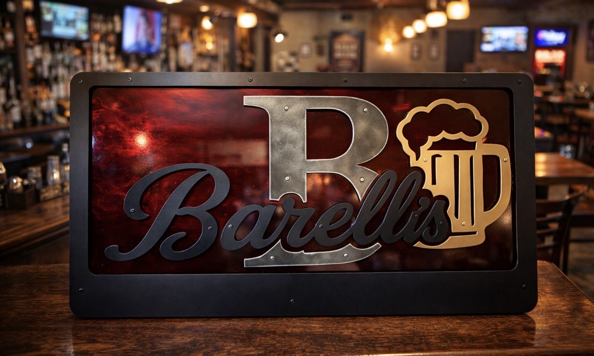 Custom Metal Business Logo Sign