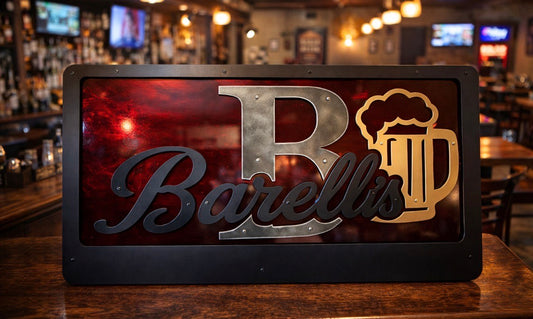 Custom Metal Business Logo Sign