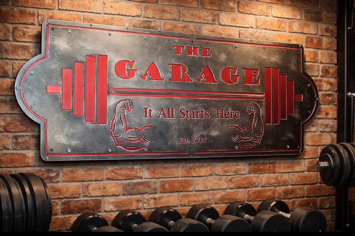 Custom Metal Business Logo Sign